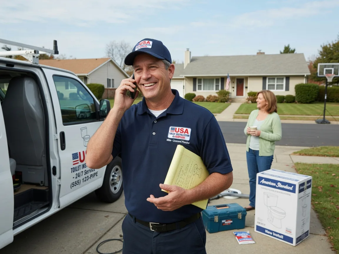 Toilet Installation Caledonia, MI FAQs